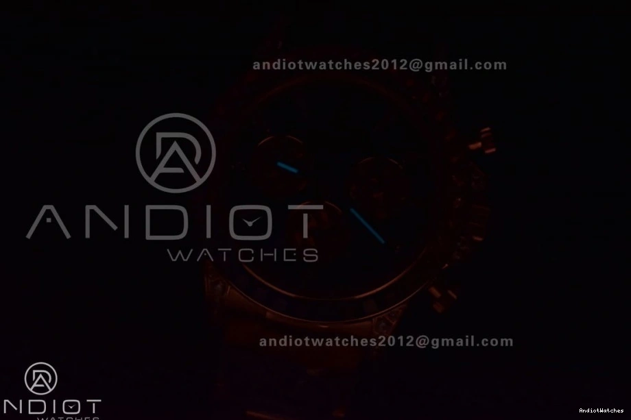 428 Best Crystal RG A Daytona Edition TWF on Black YG Bracelet Rainbow 116595RBOW Classic Dial 0419